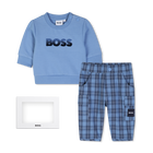 Sweat- en broekset BOSS 
                    JONGEN