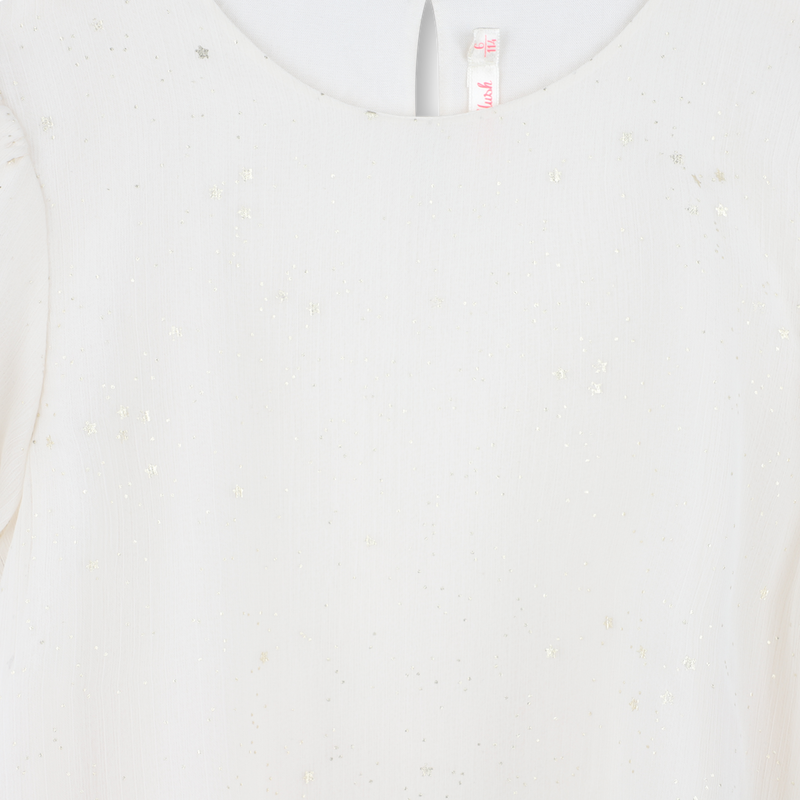 Gevoerde jurk van cr&ecirc;pe BILLIEBLUSH 
                        GIRL