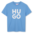 T-shirt met korte mouwen, LICHT BLAUW, hi-res