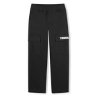 Broek met elastische taille, ZWART, hi-res