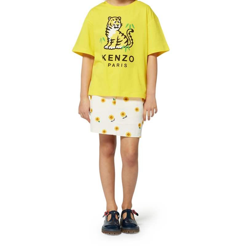Rok met elastiek in de taille KENZO KIDS 
                        MEISJE