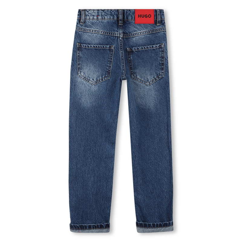 Katoenen 5 pocket jeans HUGO 
                        BOY