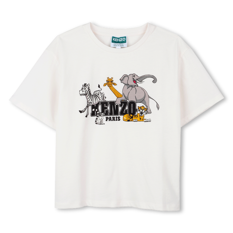 T-shirt met korte mouwen KENZO KIDS 
                        GIRL