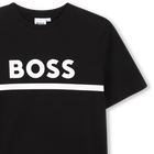 T-shirt met korte mouwen BOSS 
                    BOY