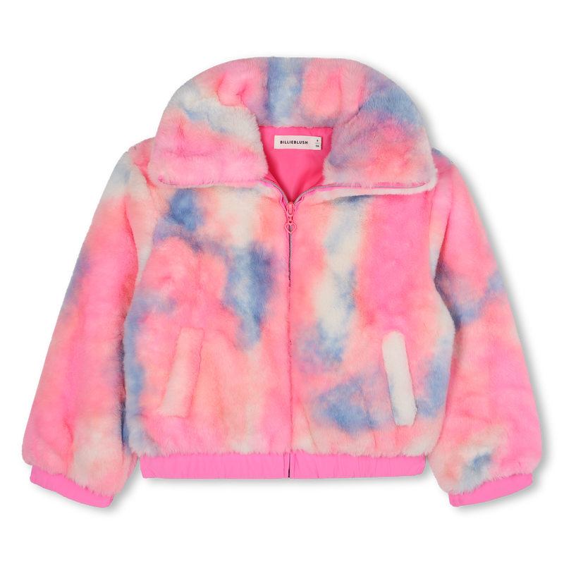 Zachte fleece jas BILLIEBLUSH 
                        GIRL