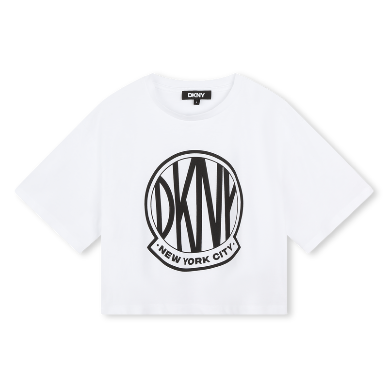 T-shirt met korte mouwen DKNY 
                        GIRL