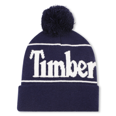 Jacquard pompon gebreide muts TIMBERLAND BOY