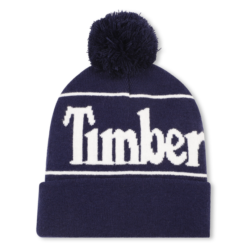Jacquard pompon gebreide muts TIMBERLAND 
                        BOY