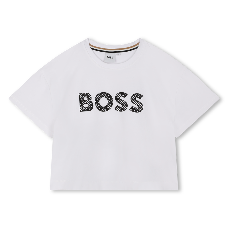 T-shirt met korte mouwen BOSS 
                        GIRL
