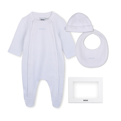 Pyjama set, muts en slabbetje BOSS JONGEN