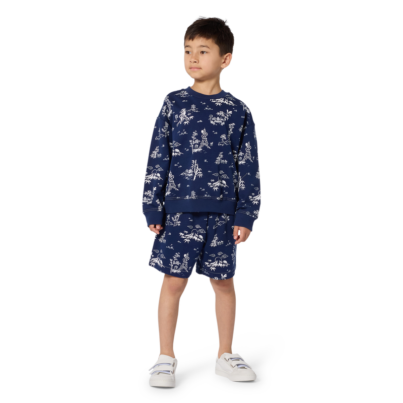 FLEECE BERMUDA SHORTS KENZO KIDS 
                        BOY