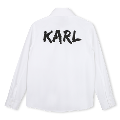 Hemd met lange mouwen KARL LAGERFELD KIDS BOY