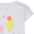 Katoenen T-shirt korte mouwen BILLIEBLUSH 
                    MEISJE