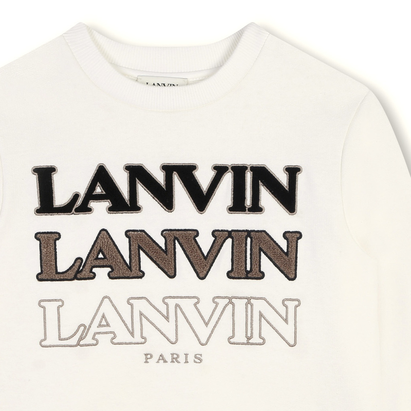 Sweatshirt met ronde hals LANVIN 
                        BOY