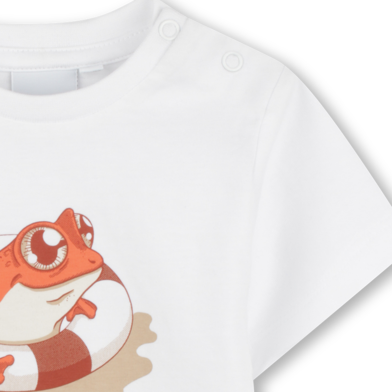 T-shirt met korte mouwen BOSS 
                        BOY