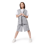Mouwloos vest met streepjes DKNY 
                    GIRL