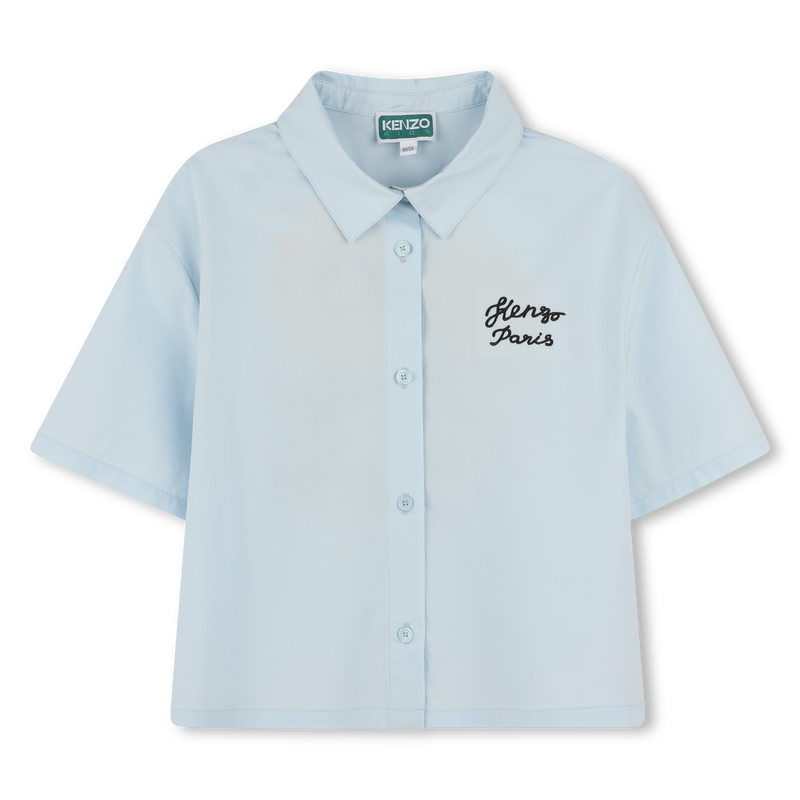 Overhemd met korte mouwen KENZO KIDS 
                        GIRL