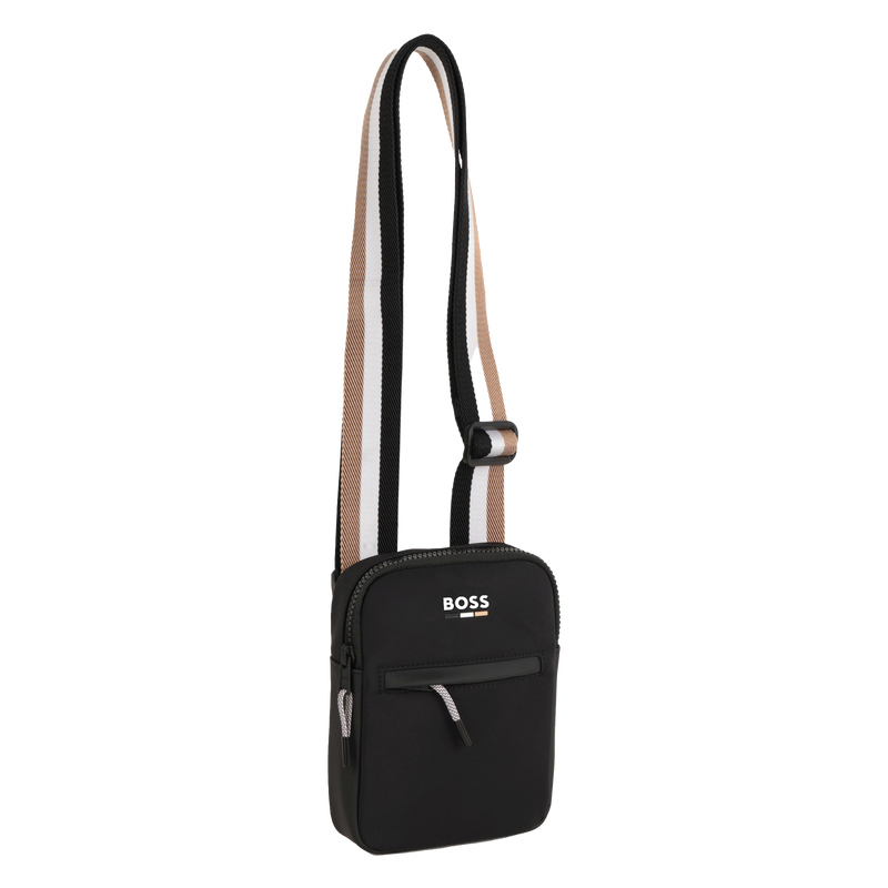 Messenger-tas van gecoat textiel BOSS 
                        BOY
