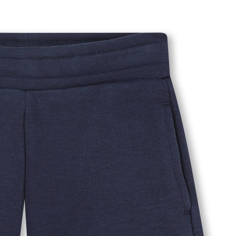 Effen fleece short BOSS 
                        JONGEN