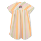 Gestreepte jurk KENZO KIDS 
                    GIRL