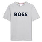 T-shirt met korte mouwen, SPIKKELGRIJS, hi-res