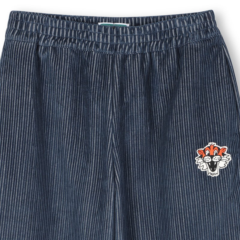 Fluwelen broek KENZO KIDS 
                        BOY