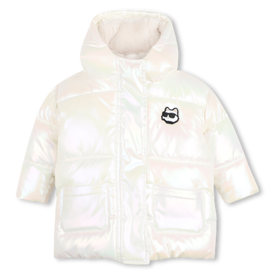 Hoofddoek met capuchon KARL LAGERFELD KIDS GIRL