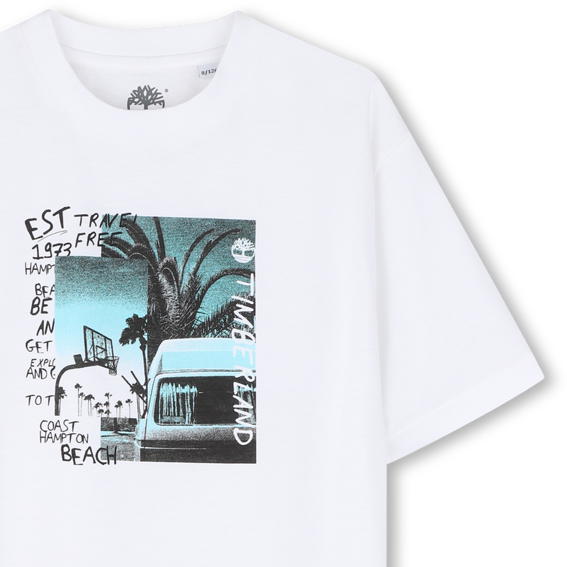 T-SHIRT MET KORTE MOUWEN TIMBERLAND 
                        BOY