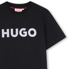 T-shirt met korte mouwen HUGO 
                    BOY