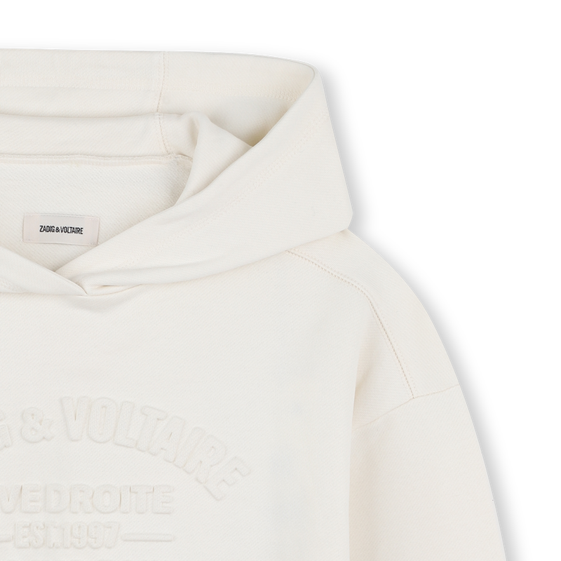Hoodie met verlaagde schouder ZADIG & VOLTAIRE 
                        GIRL