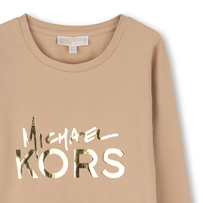 T-shirt met lange mouwen MICHAEL KORS 
                        GIRL
