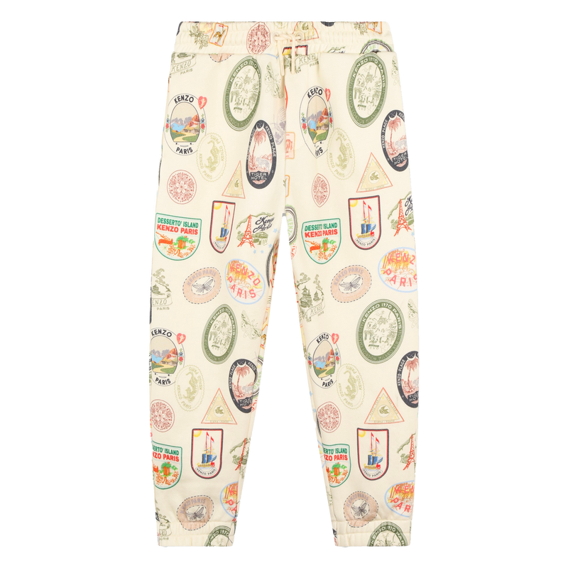 Fleece joggingbroek KENZO KIDS 
                        GIRL