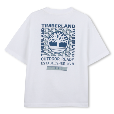 T-SHIRT MET KORTE MOUWEN TIMBERLAND BOY