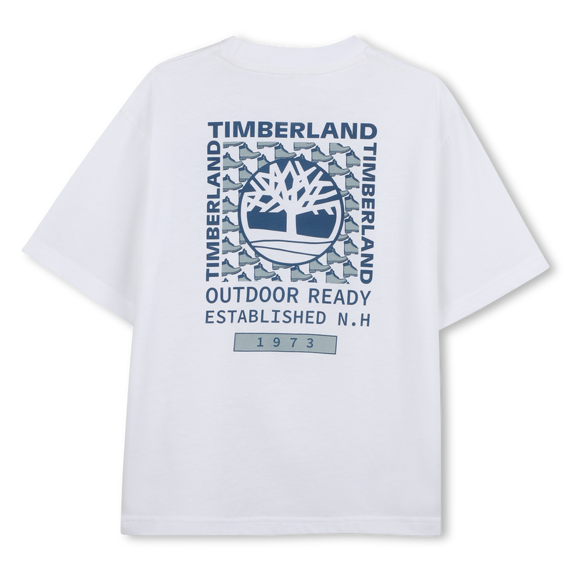 T-SHIRT MET KORTE MOUWEN TIMBERLAND 
                        BOY