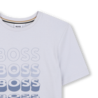 T-shirt met korte mouwen BOSS 
                    BOY