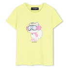 T-shirt met korte mouwen KARL LAGERFELD KIDS 
                    GIRL