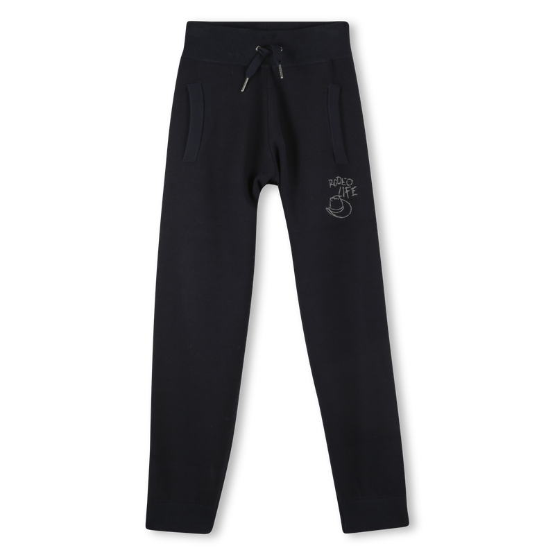 Gebreide broek met verstelbare stropdas ZADIG & VOLTAIRE 
                        BOY