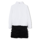 Jurk met lange mouwen KARL LAGERFELD KIDS 
                    GIRL