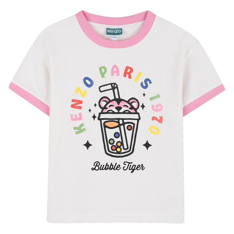 T-SHIRT MET KORTE MOUWEN KENZO KIDS 
                        GIRL