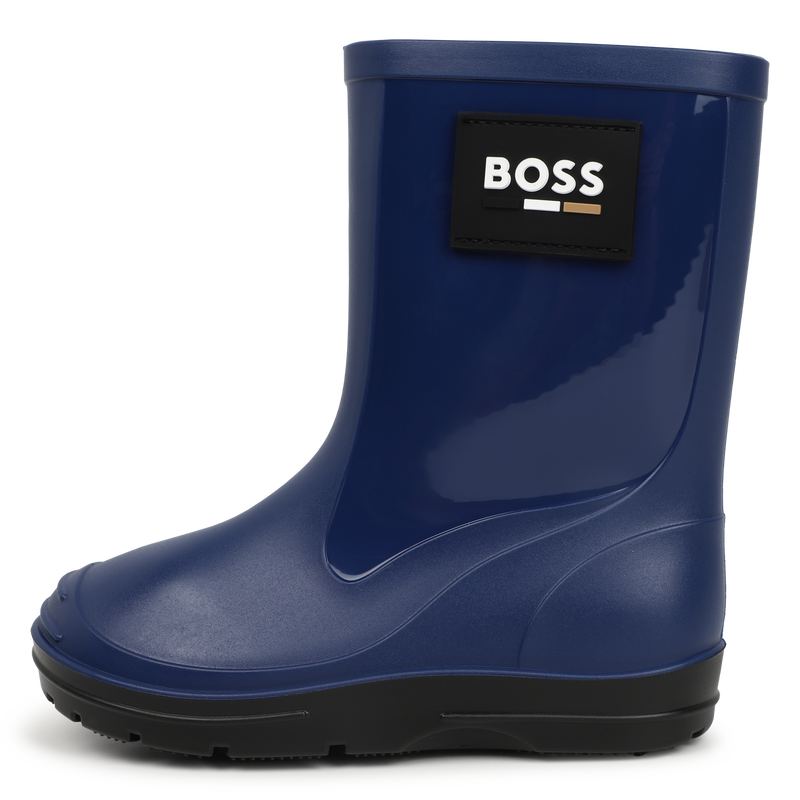 Regenlaarzen met logo BOSS 
                        BOY
