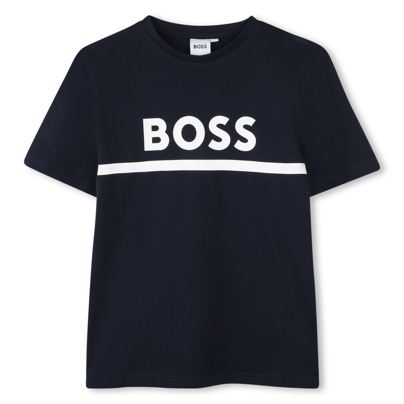 T-SHIRT MET KORTE MOUWEN BOSS 
                        BOY