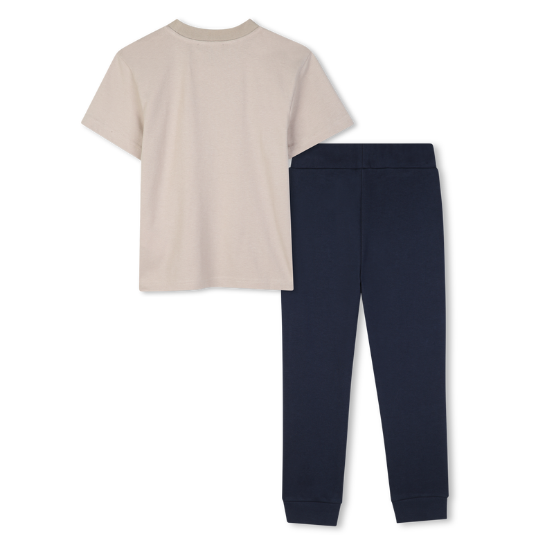 Kledingset met t-shirt en broek DKNY 
                        JONGEN